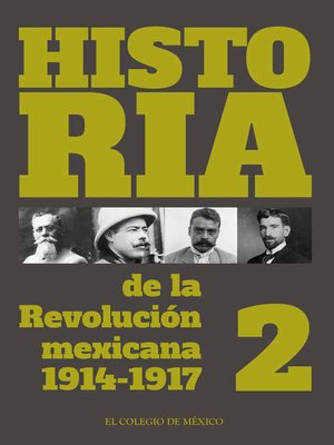cover image of Historia de la Revolución mexicana 1914-1917